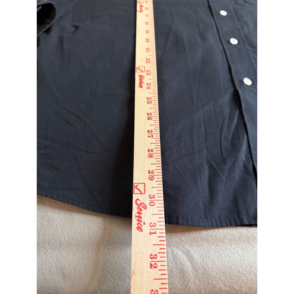 Antigua Texas Tech Red Raiders Mens 2XL Black Button Down Long Sleeve Shirt - Picture 5 of 9